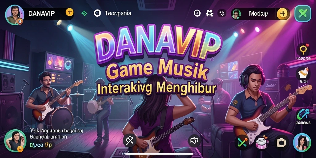 Gameplay interaktif yang seru dengan berbagai lagu menarik.