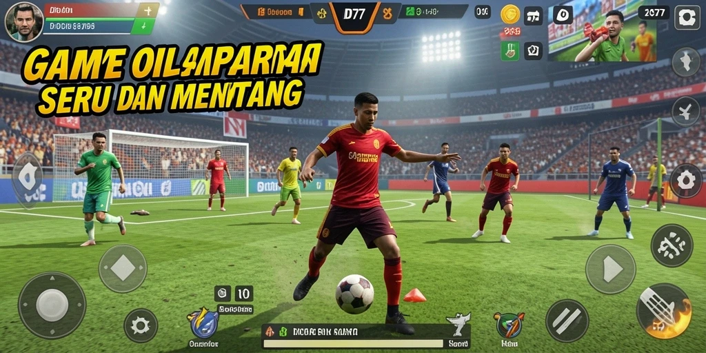 Tampilan gameplay seru dan menarik dari IDR77.
