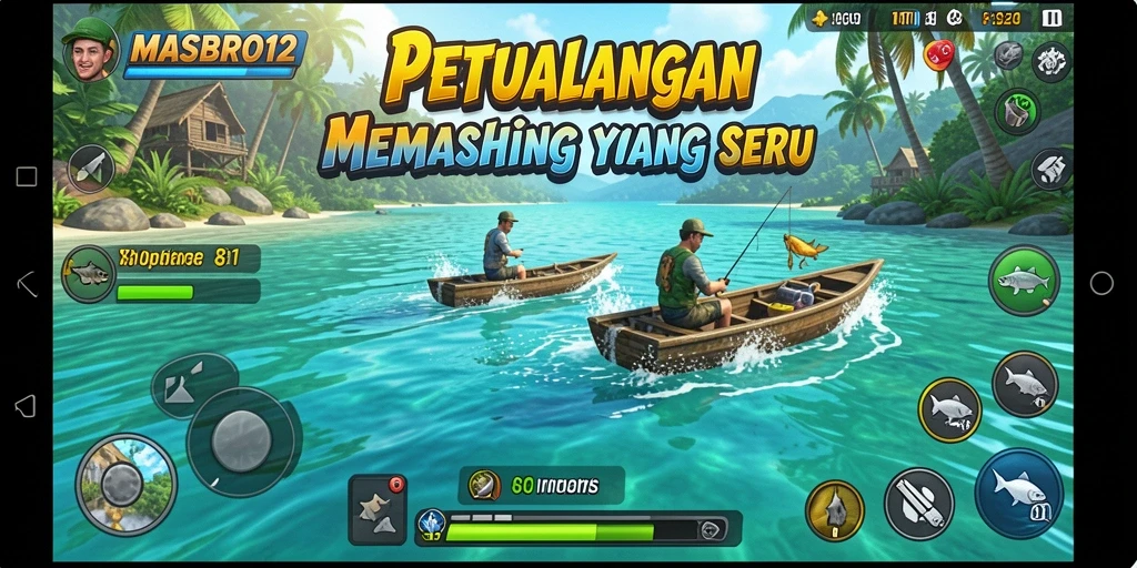Gameplay seru dengan grafis memukau dalam MASBRO12.