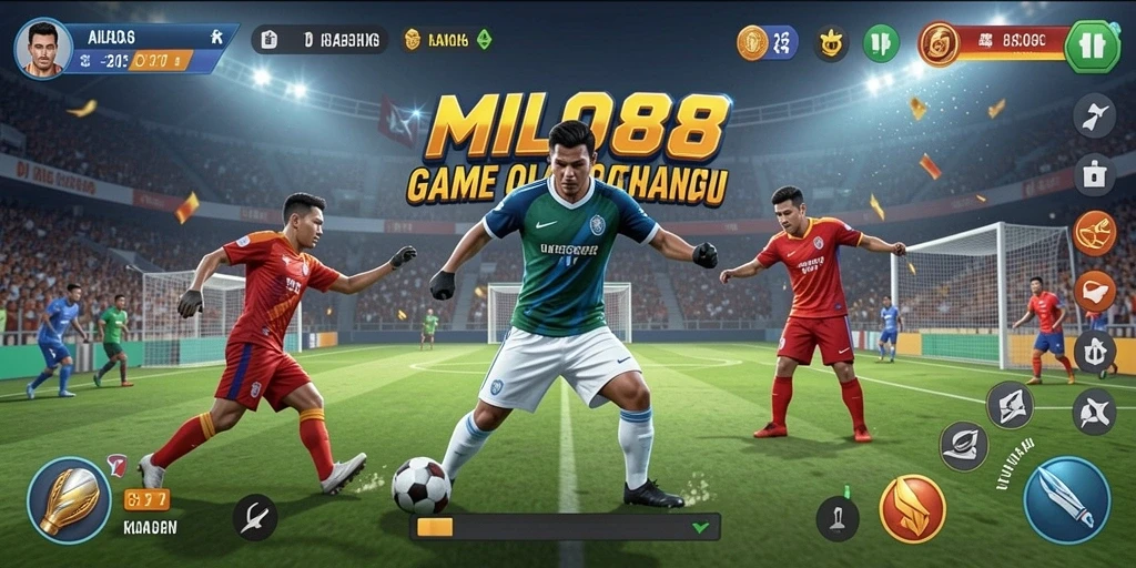 Tampilan gameplay seru dari MILO88 dengan berbagai olahraga.