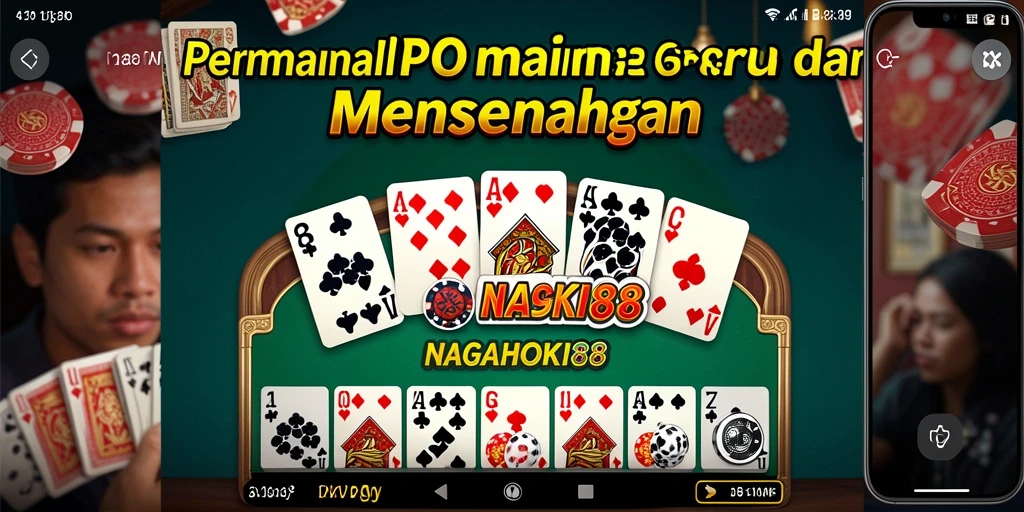 Tampilan gameplay seru dari NAGAHOKI88 saat bermain domino.