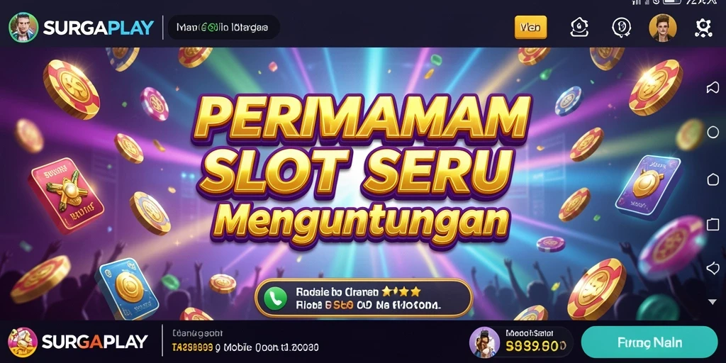 Tampilan gameplay Slot yang memukau di SURGAPLAY.