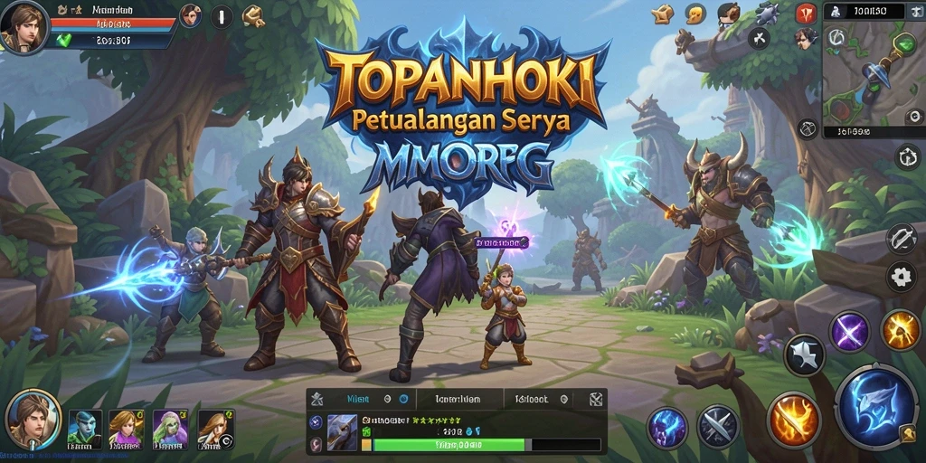 Tampilan gameplay yang seru dan menegangkan di <strong>TOPANHOKI</strong>